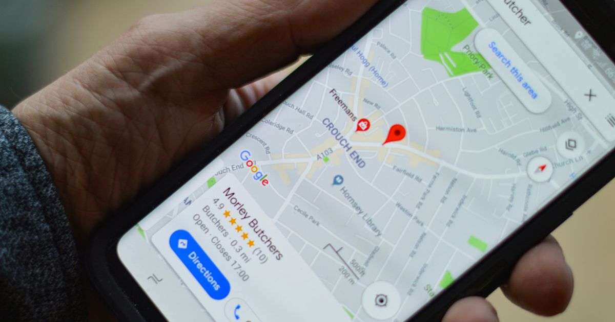 leaving a google review on mobile
